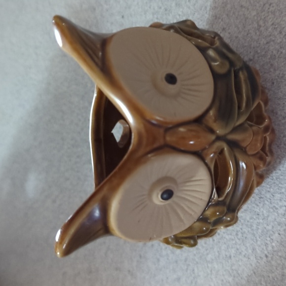 Ceramic Wise Owl Tealight Set of 3 - See, Hear & Speak No Evil - Picture 4 of 7